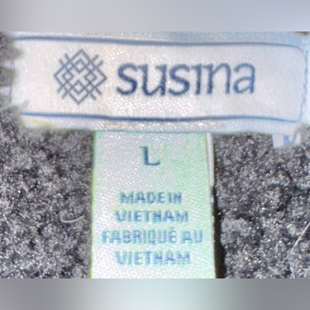 NWT Susina Black Shearling Vest - Picture 3 of 5